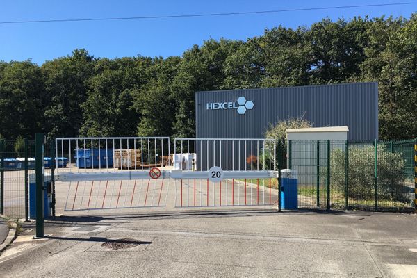 Le site Hexcel Composites Bouguenais, près de Nantes, 4 septembre 2020