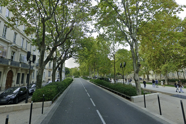 La manifestation devait se tenir avenue Feuchères à Nîmes.