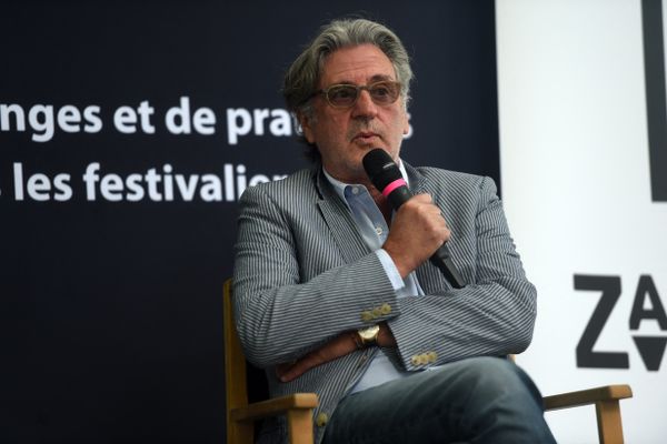 L'acteur Daniel Auteuil, lors des Francofolies le 12 juillet 2021.