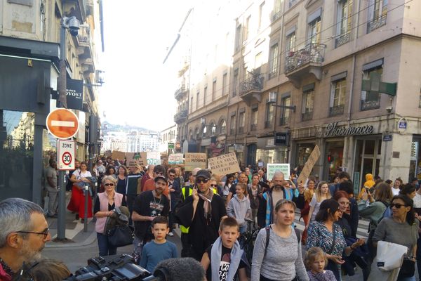 Lyon, manifestation pour le climat 16 mars 2019