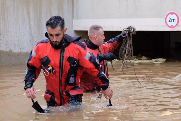 Var - les pompiers du Gard en renfort - 2019.