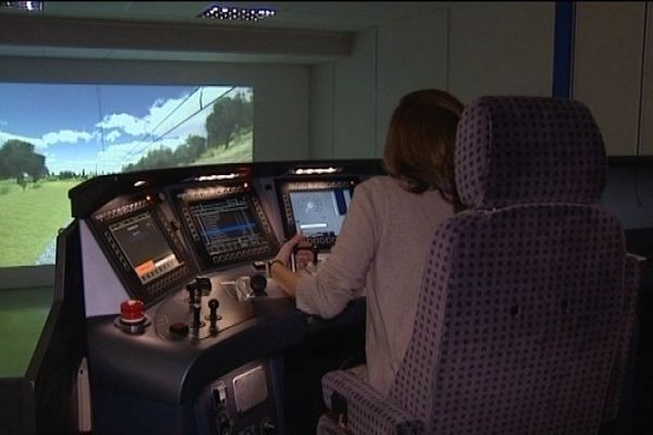 Dans une cabine de TGV...