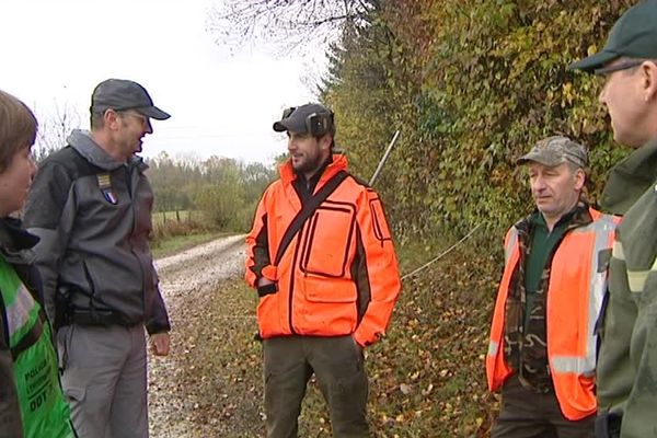 Opération de contrôle des chasseurs dans le Jura