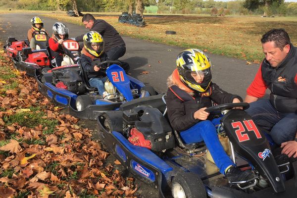 Campagne de sécurité routière organisée par le conseil départemental de la Vienne au circuit du Vigeant.