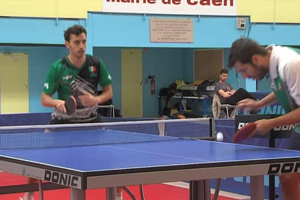 Marcos madrid et Jimmy Devaux à l'entraînement pour les J.O de Rio