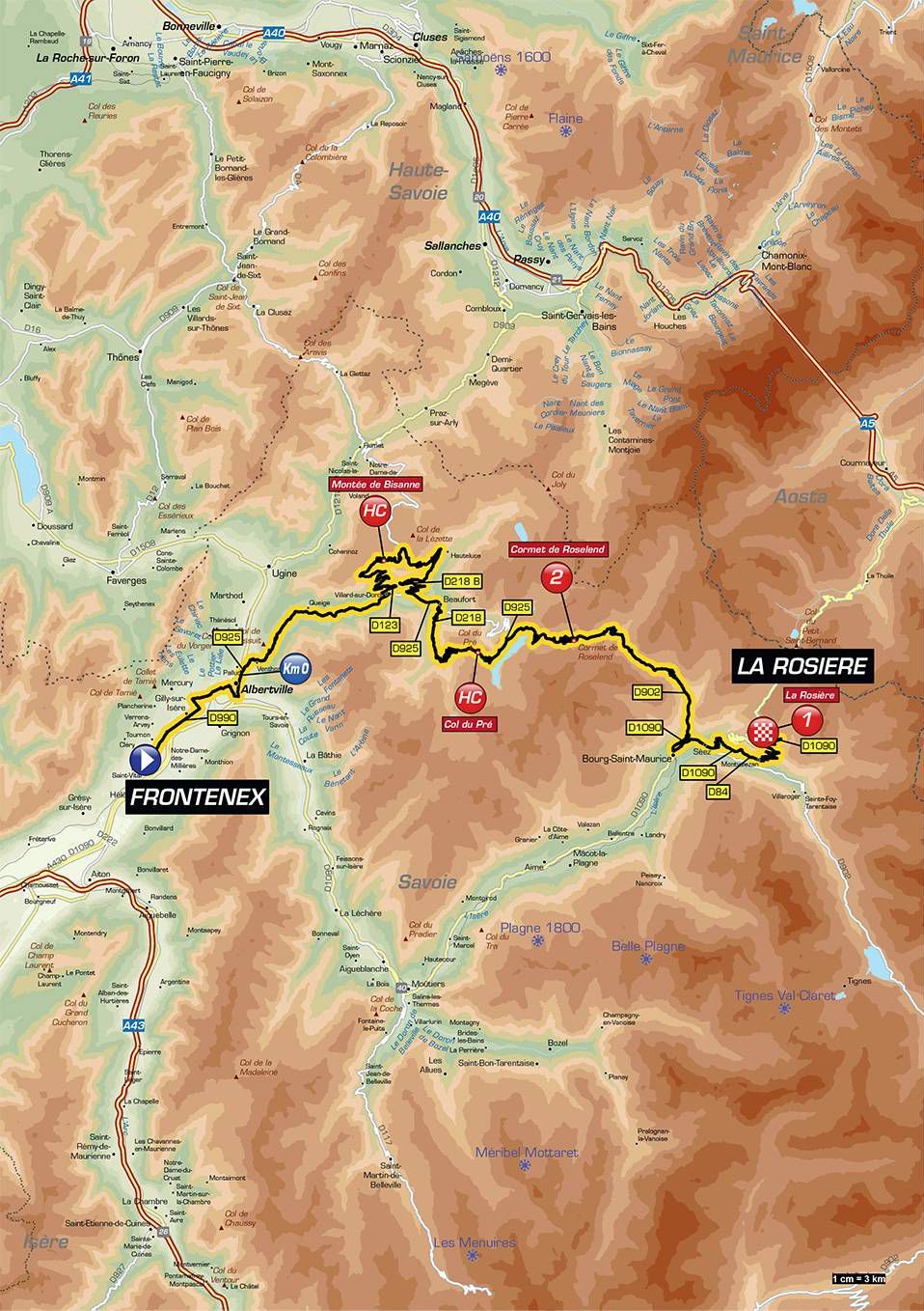 Direct Video Criterium Du Dauphine Suivez La 6e Etape Entre Frontenex Et La Rosiere A 13h25