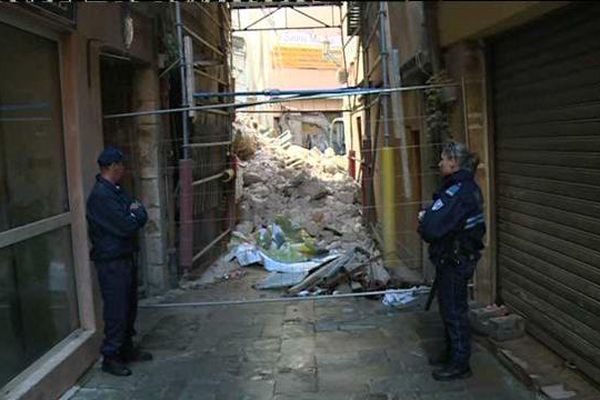 Deux immeubles se sont effondrés le 7 novembre dans le centre-ville de Grasse