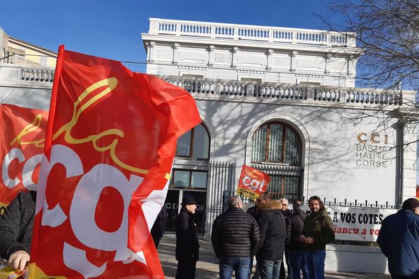 Une nouvelle mobilisation avait lieu ce mercredi 29 janvier à Bastia, à l'appel de la CGT et de la FSU.