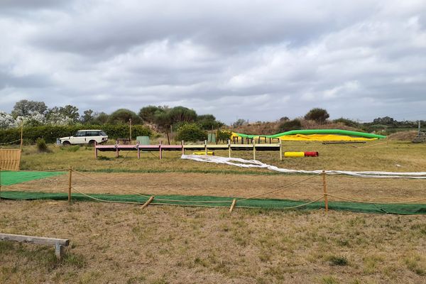 Gallargues-le-Montueux (Gard) - 9 personnes emportées dans une structure gonflable par une tempête - 7 septembre 2024.