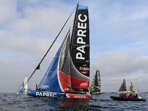 Yohann Richomme prend la tête du Vendée Globe