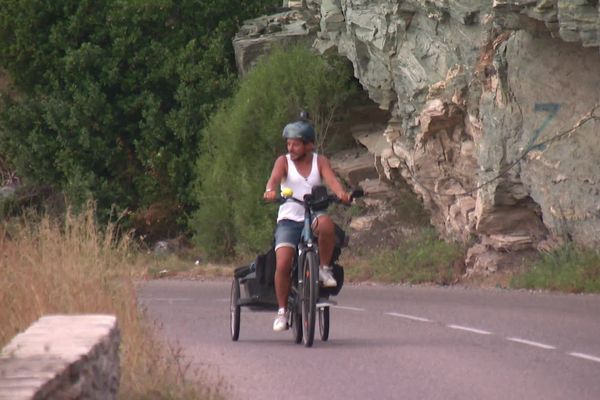 Frédéric Michel entend terminer son tour de Corse le 4 août.