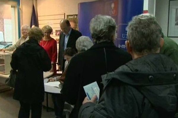 A Amiens les militants UMP votent