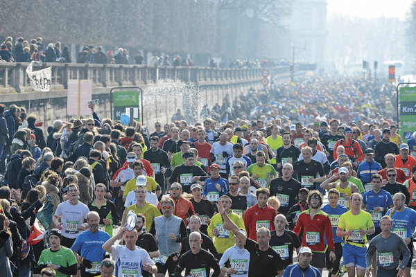 L'édition du Marathon de Paris 2013.