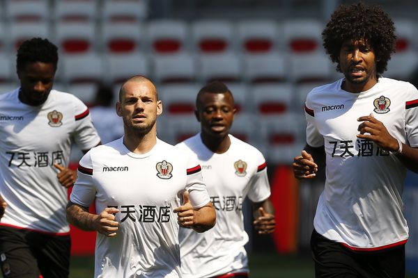 Dernier entraînement sur la pelouse de l'Allianz avec le match contre Naples