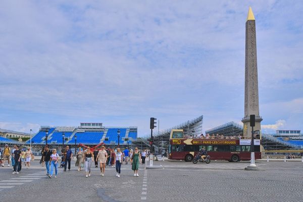 La place de la Concorde a été aménagée pour recevoir des épreuves olympiques l'été dernier. L'objectif du réaménagement est d'accueillir régulièrement des événements sur cet espace piétonnisé.