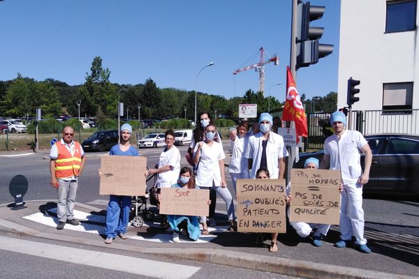 Les personnels soignants pourront suivre cette grève mais en continuant à travailler, du fait des assignations (Photo d'archives)