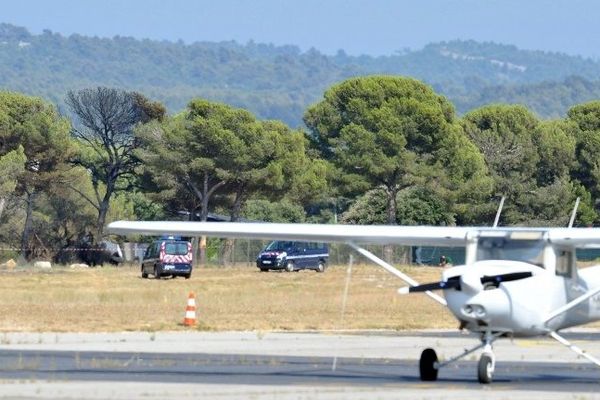 Le 13 juillet 2012, le crash d'une jet privé avait entraîné la mort de 3 personnes au Castellet - photo Gérard Julien - Afp