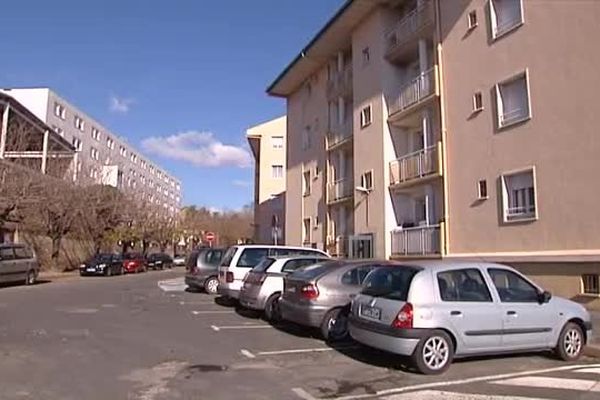 Le bâtiment rue Bergson à Béziers où a été arrêté l'un des 5 suspects - 20 janvier 2015.