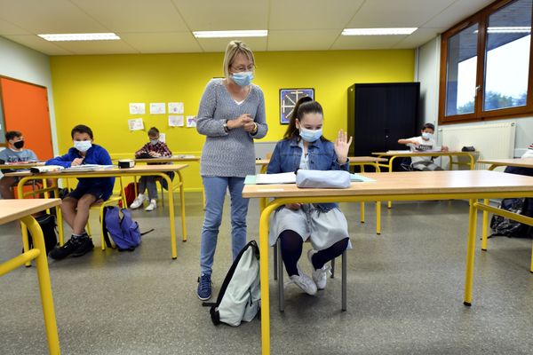 Tous les collégiens du département auront le droit à 2 masques en tissu.