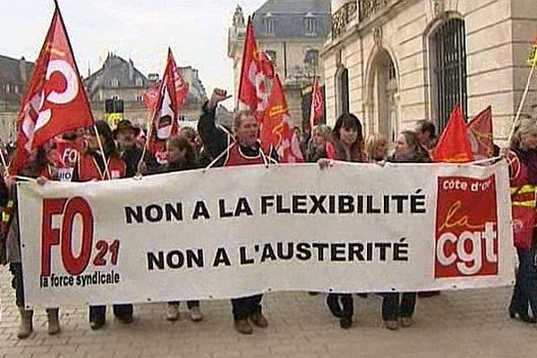 La manifestation du 5 mars 2013 à Dijon