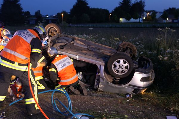 La voiture percutée dans laquelle se trouvait la victime de 19 ans