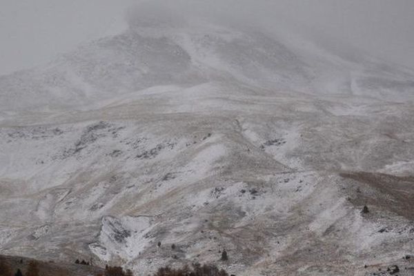 Les premières neiges sont tombées dans les Alpes du sud, ici à Vars.