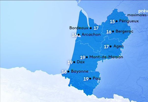 Les Previsions Meteo France 3 Aquitaine Du Lundi 3 Decembre 2018