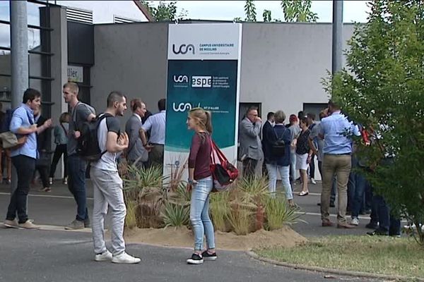 Rentrée 2017 : 400 étudiants sur le campus universitaire de Moulins (Allier).
