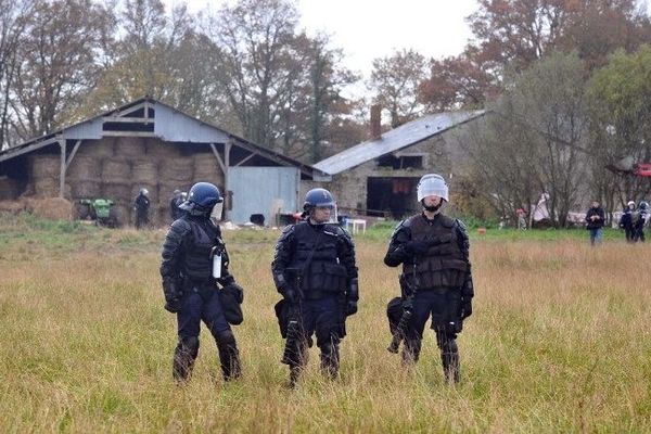 Les gendarmes de la brigade mobile ce matin