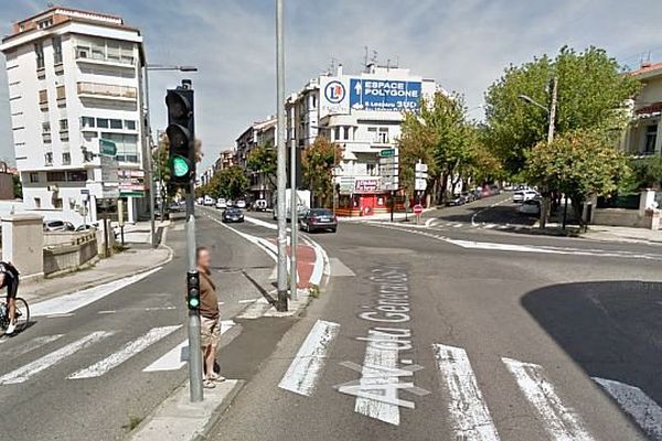 Perpignan - le boulevard Poincaré - archives