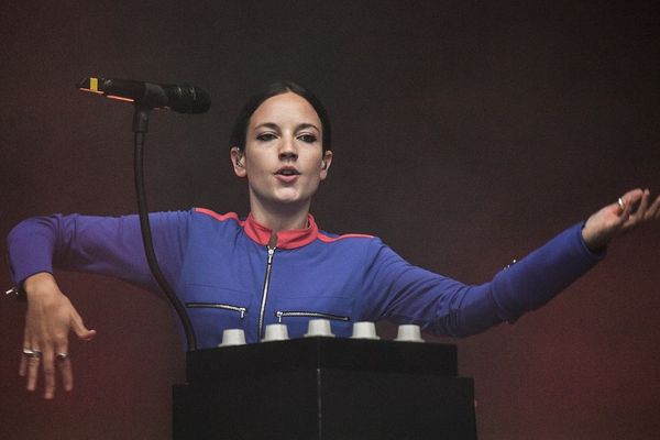 La toulousaine a profité des Francofolies de La Rochelle pour tester ses nouveaux titres. 
