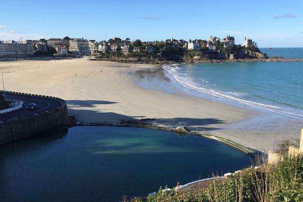 Soleil hivernal à Dinard