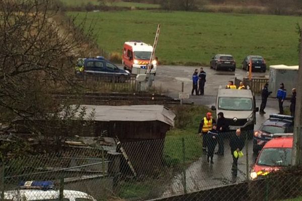 L'accident s'est produit à ce passage à niveau à Bethoncourt (Doubs)