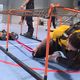 Parmi les épreuves physiques du concours au grade de caporal chez les sapeurs-pompiers, les candidats doivent réaliser un parcours adapté chronométré. 