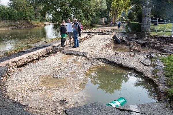 Dans certaines communes, les dégâts causés en 2014 furent très importants