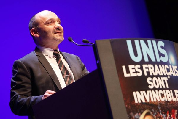 Frédéric Boccaletti, candidat FN de la La Seyne 2. 