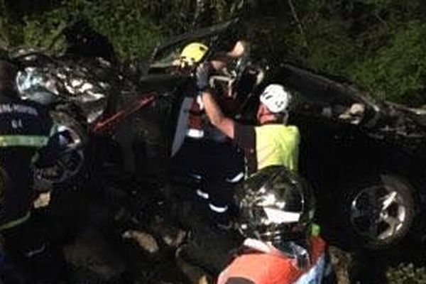 Intervention des pompiers à Saint-Martin-de-Brômes