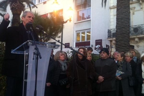 Hubert Falco vient de lancer sa campagne devant un millier de personnes.