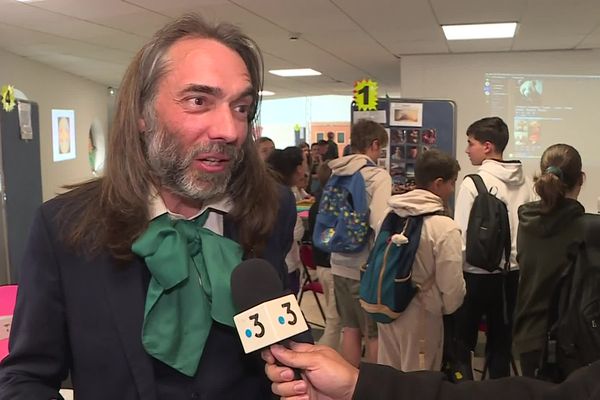 Cédric Villani, spécialiste de l'analyse mathématique, a animé une conférence, mardi 23 avril, à Porto-Vecchio.