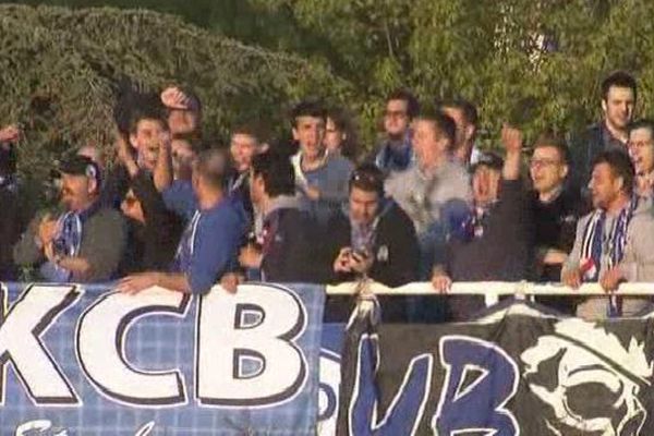 La joie des supporters, après la victoire du Racing