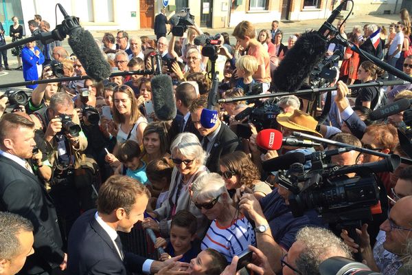 Visite présidentielle en Vendée pour inaugurer le musée Clemenceau-De Lattre