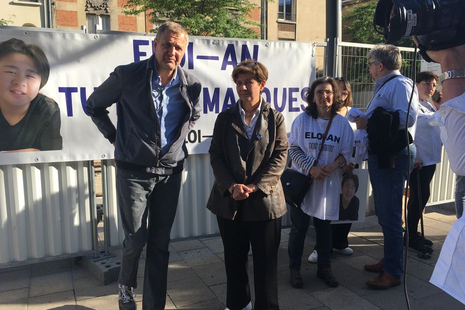 emotion and firmness at the opening of the trial at the Reims court