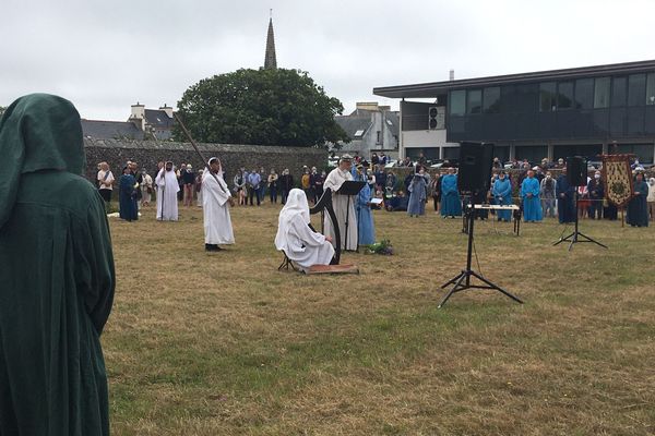 La Gorsedd des druides de Bretagne pour la première fois à Plouhinec, Cap Sizun