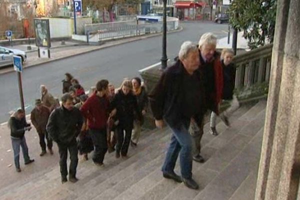 Comparutions au tribunal correctionnel de Limoges dans l'affaire des yourtes de Bussière-Boffy