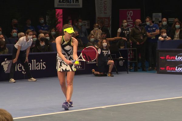 Alizé Cornet a remporté son match face à Manon Garcia (6-0, 6-1).