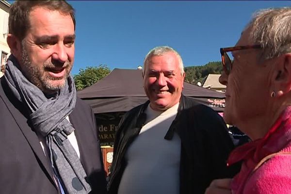 Christophe Castaner à Seyne-les-Alpes