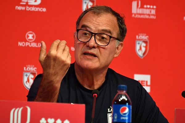 Marcelo Bielsa en conférence de presse