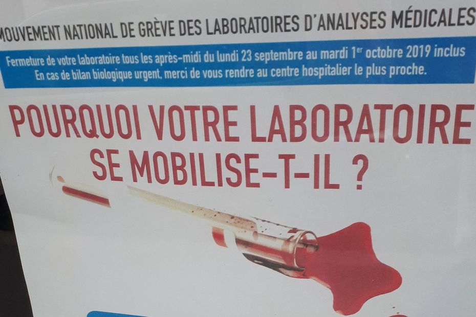 95 Des Laboratoires Medicaux D Ile De France En Greve Contre Les Baisses Budgetaires