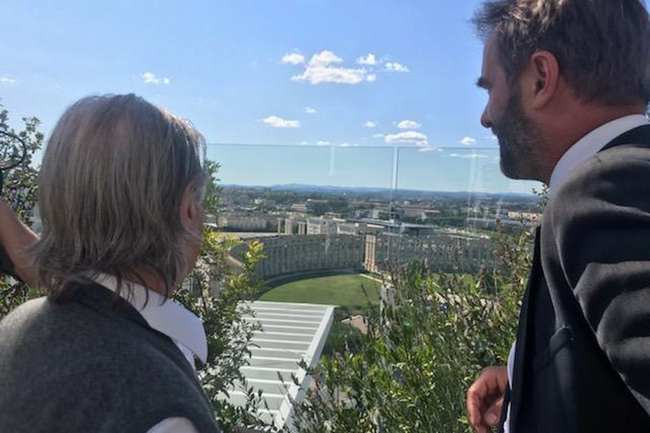 “We are going to work together to make Montpellier a flagship city again” Ricardo Bofill, the architect of Antigone