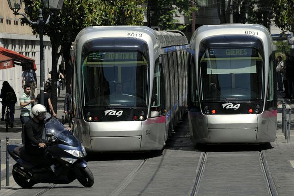 Image d'illustration du tramway de Grenoble. 